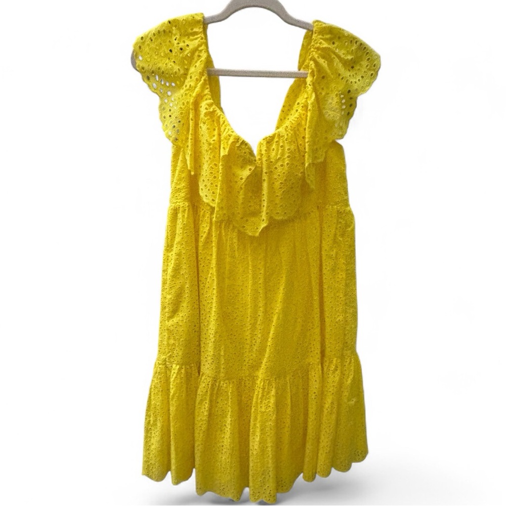 Lilly Pulitzer Yellow Eyelet Dress